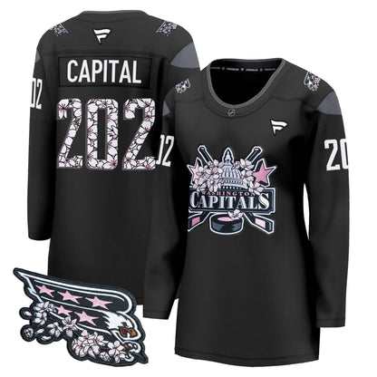 Washington Capitals 2026 Cherry Blossom Premium Jersey - All Stitched