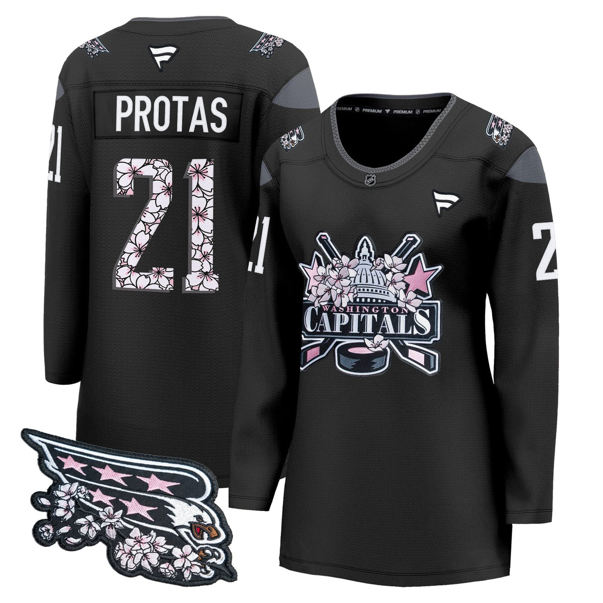 Washington Capitals 2026 Cherry Blossom Premium Jersey - All Stitched