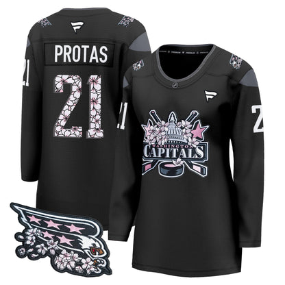 Washington Capitals 2026 Cherry Blossom Premium Jersey - All Stitched