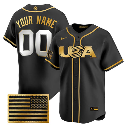 Team USA World Baseball Classic Vapor Premier Custom Jersey - 2026 Roster - All Stitched