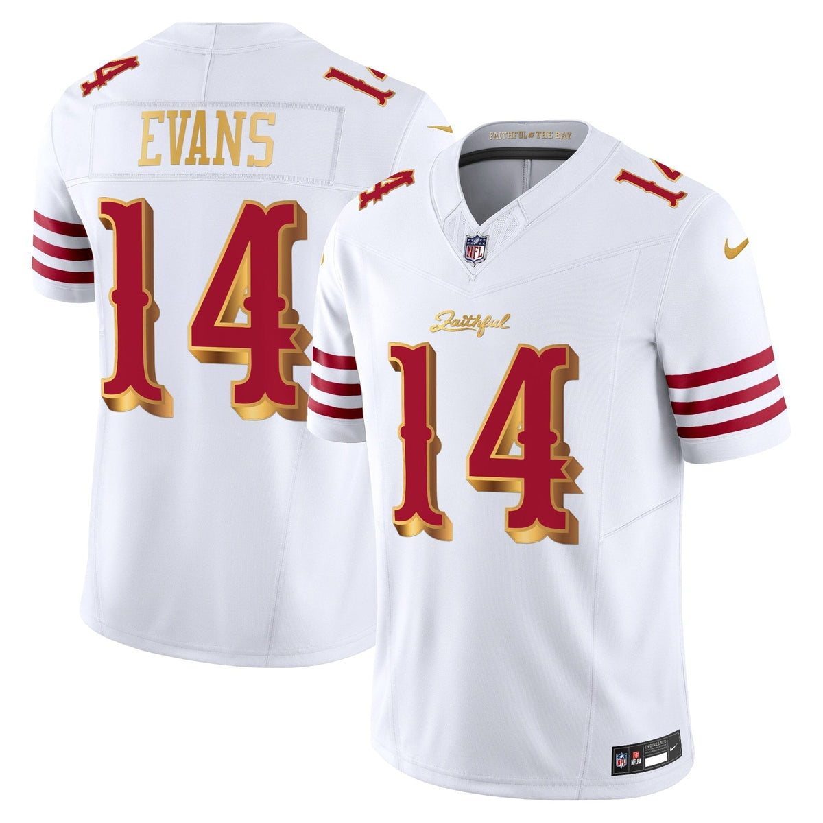 Men's San Francisco 49ers 2025 “Rivalries” Vapor Limited Jersey - All Stitched