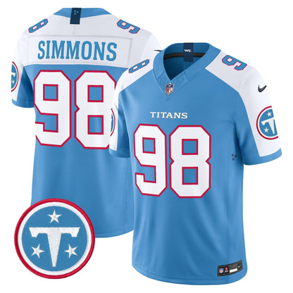 Men's Tennessee Titans 2026 Vapor Limited Jersey - All Stitched