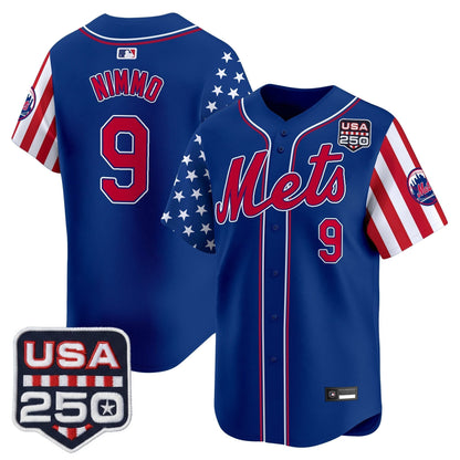 Men's New York Mets "America250 Edition" Vapor Premier Limited Jersey - All Stitched