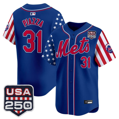 Men's New York Mets "America250 Edition" Vapor Premier Limited Jersey - All Stitched