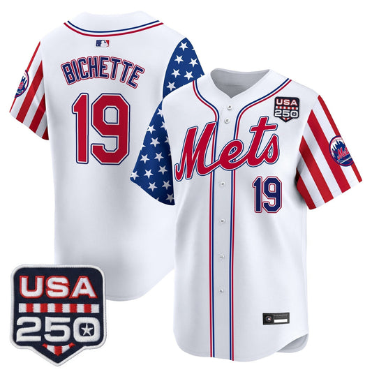 Men's New York Mets "America250 Edition" Vapor Premier Limited Jersey - All Stitched