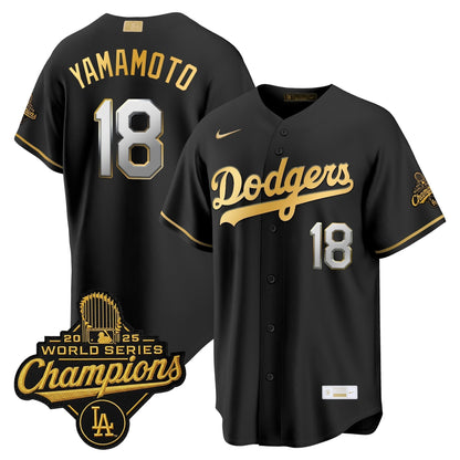 Men's Los Angeles Dodgers "Gold Collection" Premier Limited Jersey - All Stitched