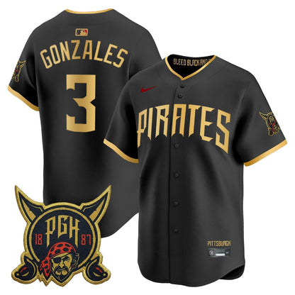 Men's Pittsburgh Pirates 2026 City Connect Vapor Premier Limited Jersey - All Stitched