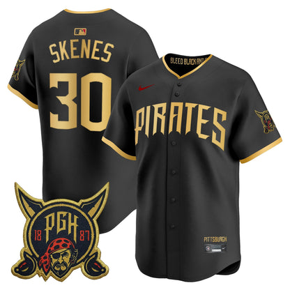 Pittsburgh Pirates 2026 City Connect Vapor Premier Limited Jersey - All Stitched