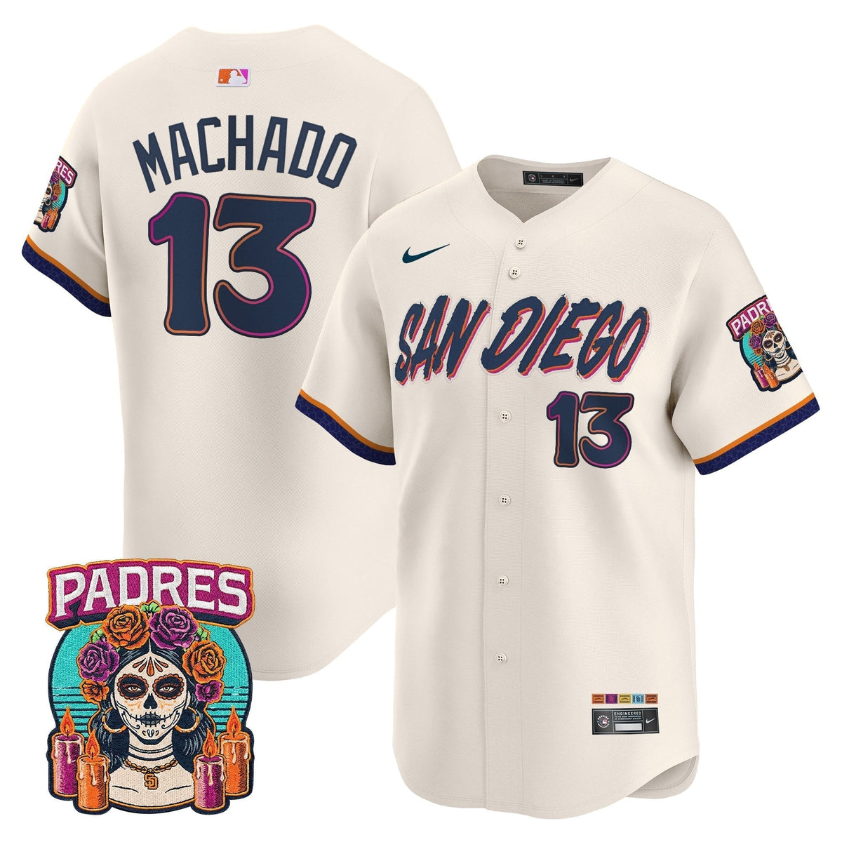 Men's San Diego Padres 2026 City Connect Vapor Premier Limited Jersey - All Stitched