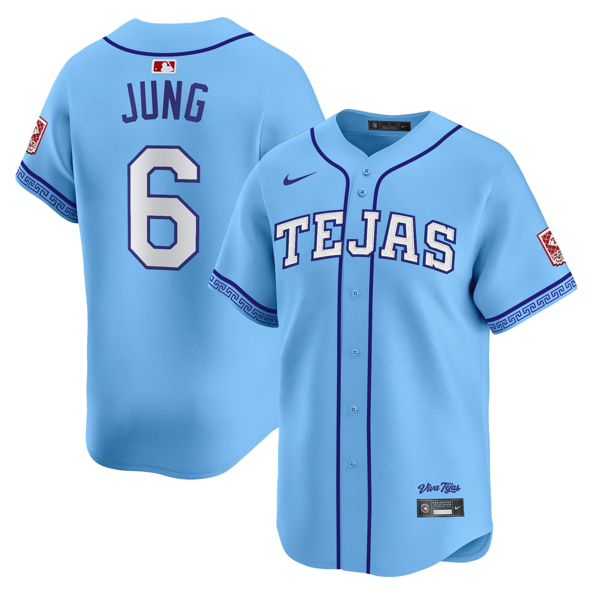 Men's Texas Rangers 2026 City Connect Vapor Premier Limited Jersey - All Stitched