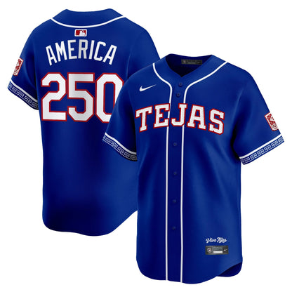 Men's Texas Rangers 2026 City Connect Vapor Premier Limited Jersey - All Stitched