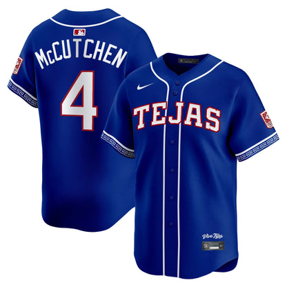 Men's Texas Rangers 2026 City Connect Vapor Premier Limited Jersey - All Stitched