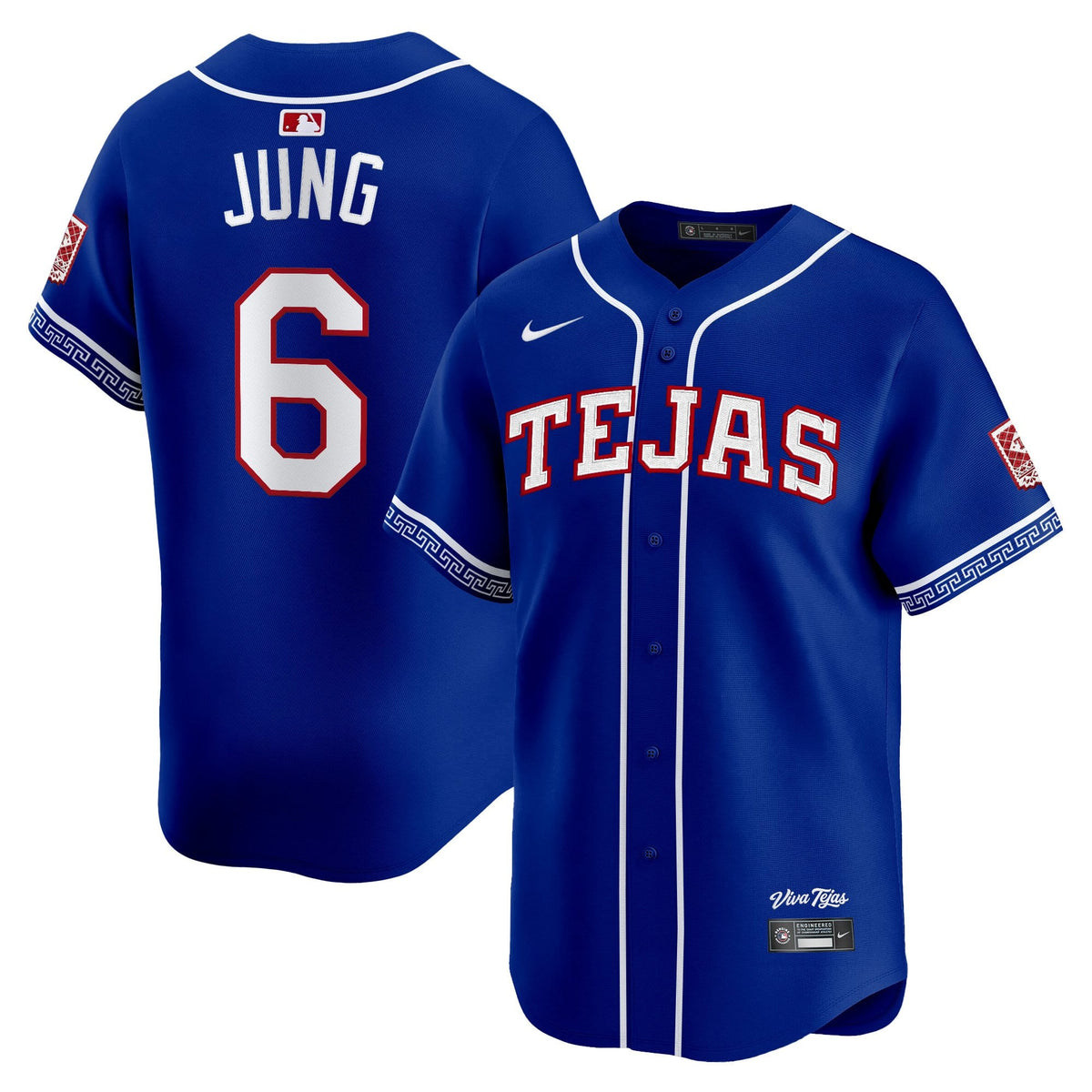 Men's Texas Rangers 2026 City Connect Vapor Premier Limited Jersey - All Stitched