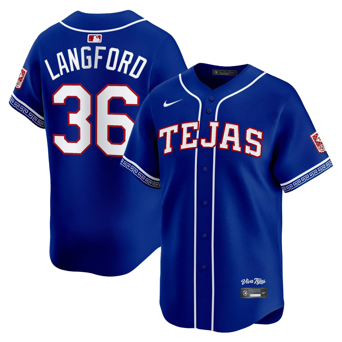 Men's Texas Rangers 2026 City Connect Vapor Premier Limited Jersey - All Stitched
