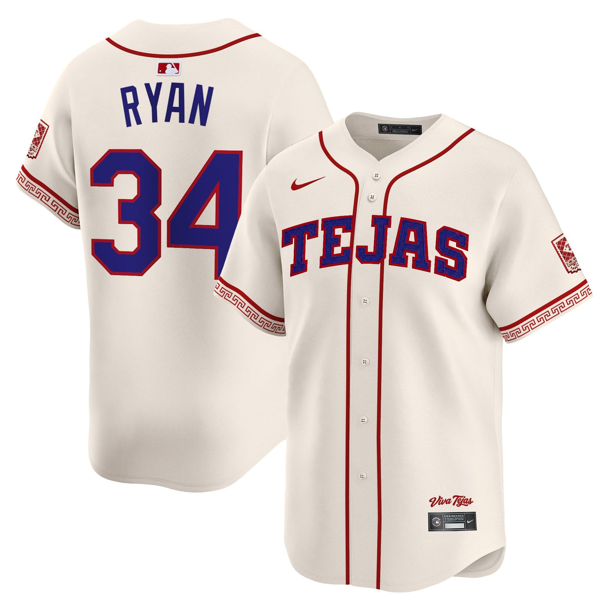 Men's Texas Rangers 2026 City Connect Vapor Premier Limited Jersey - All Stitched