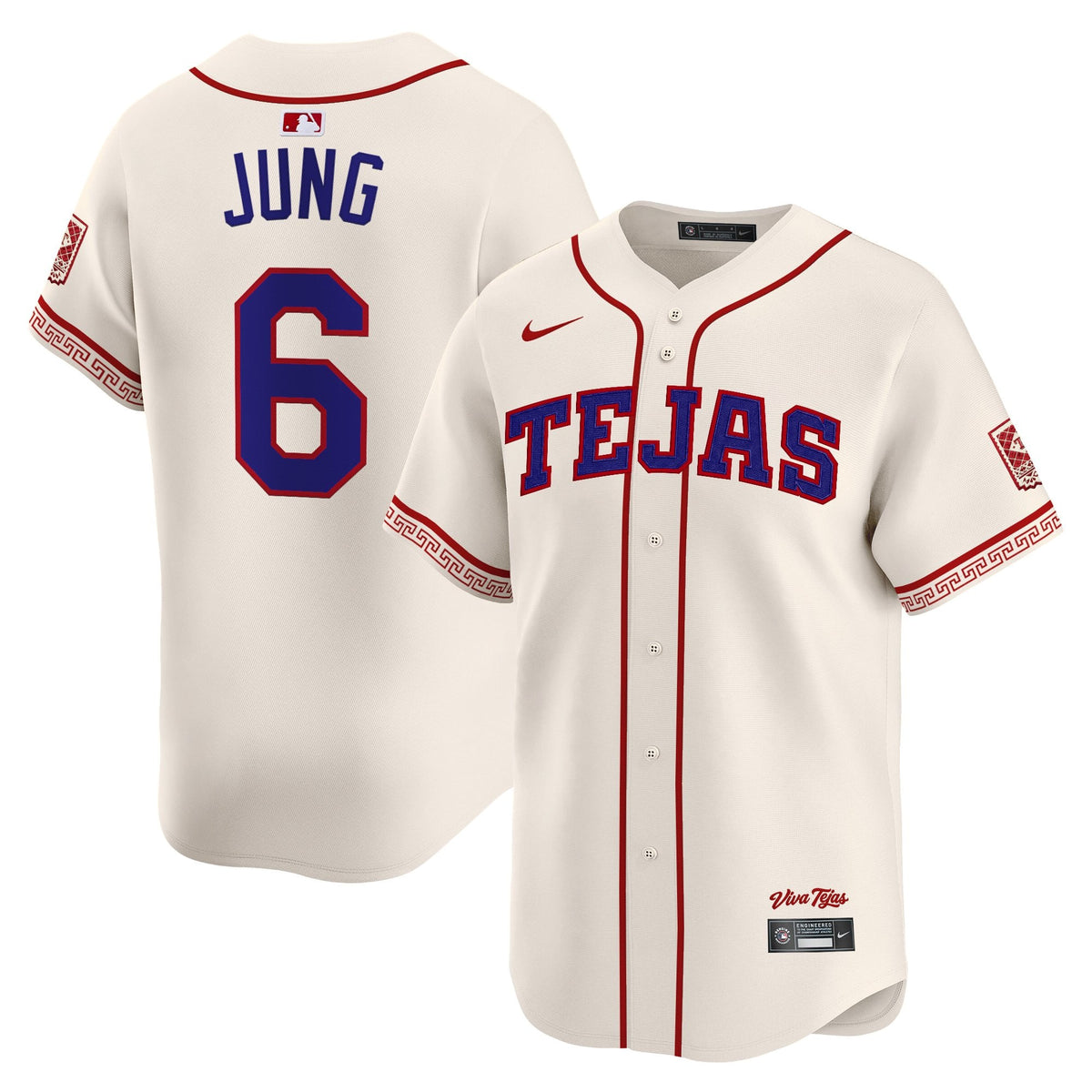 Men's Texas Rangers 2026 City Connect Vapor Premier Limited Jersey - All Stitched