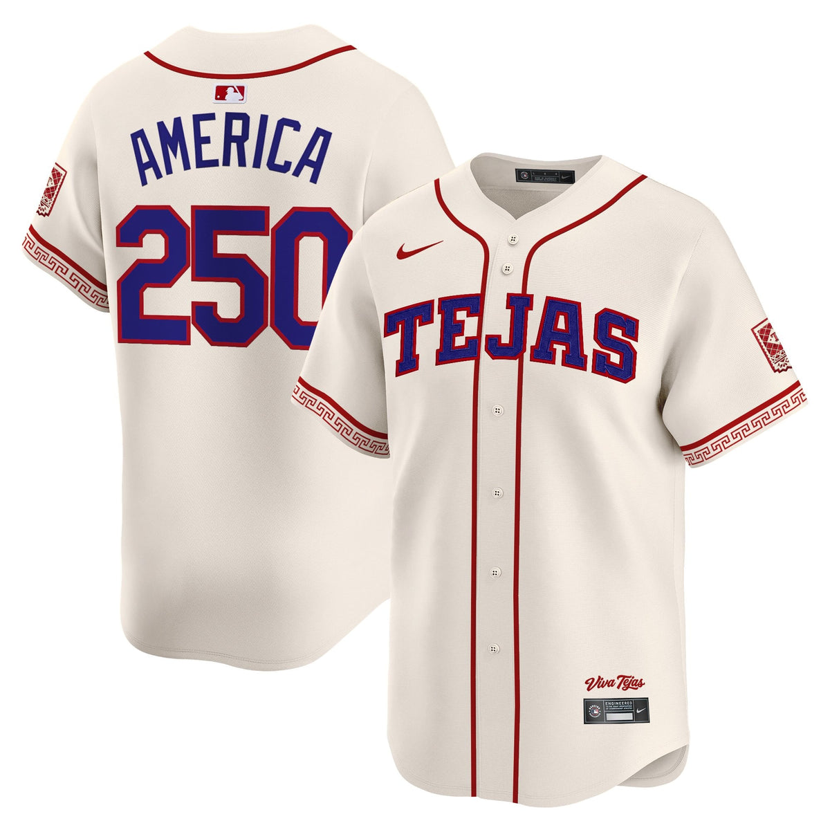 Men's Texas Rangers 2026 City Connect Vapor Premier Limited Jersey - All Stitched