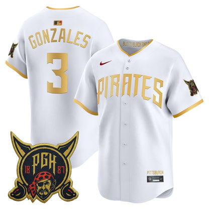 Men's Pittsburgh Pirates 2026 City Connect Vapor Premier Limited Jersey - All Stitched