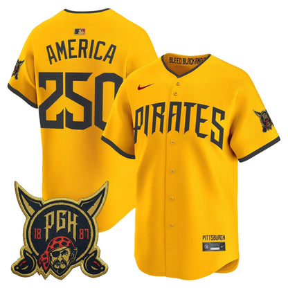 Men's Pittsburgh Pirates 2026 City Connect Vapor Premier Limited Jersey - All Stitched