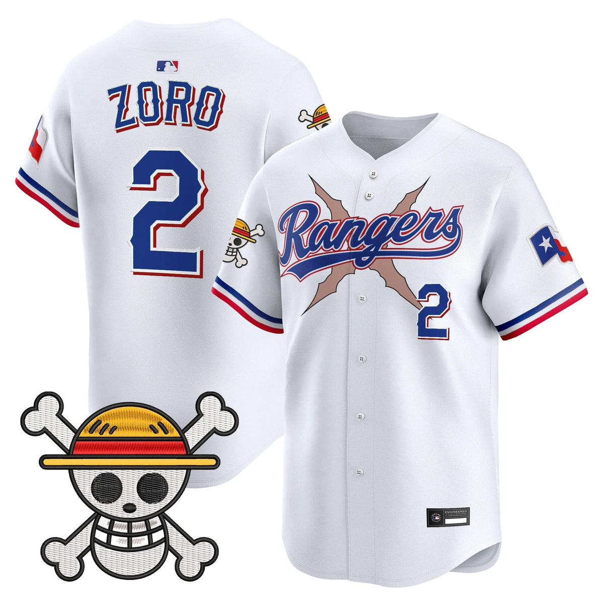 Texas Rangers x OP Vapor Premier Limited Jersey - Stitched