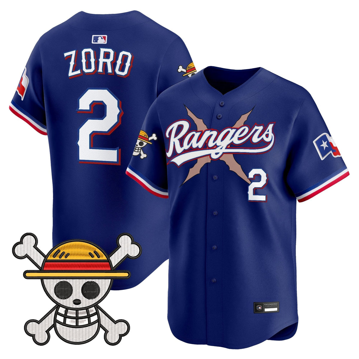 Texas Rangers x OP Vapor Premier Limited Jersey - Stitched
