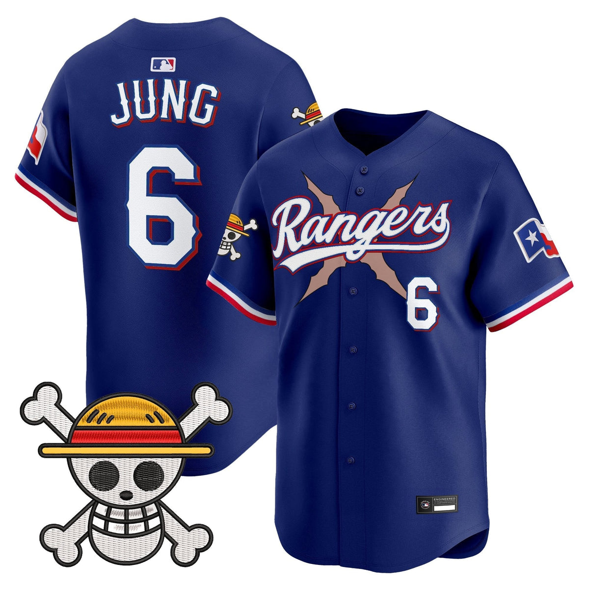 Texas Rangers x OP Vapor Premier Limited Jersey - Stitched