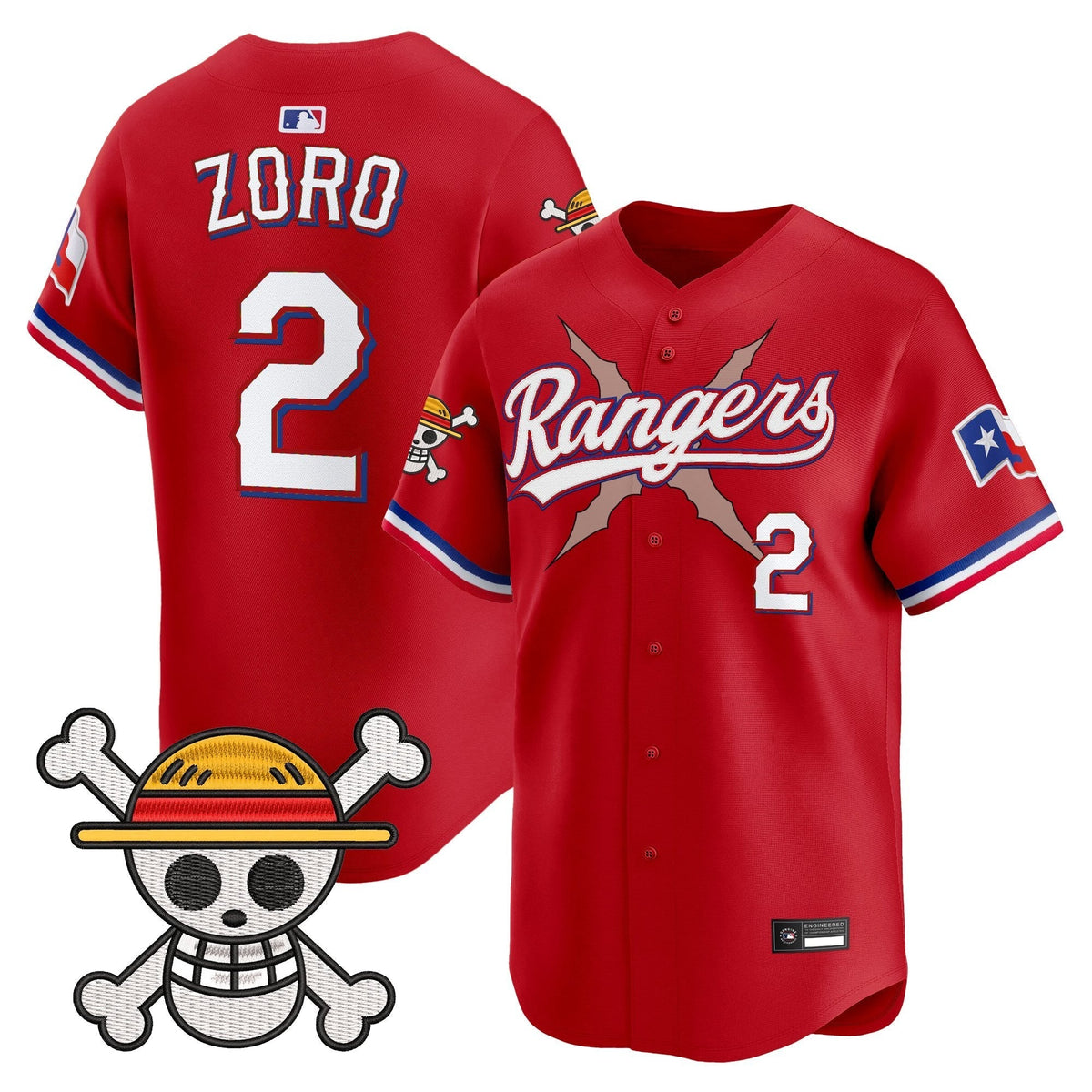 Texas Rangers x OP Vapor Premier Limited Jersey - Stitched