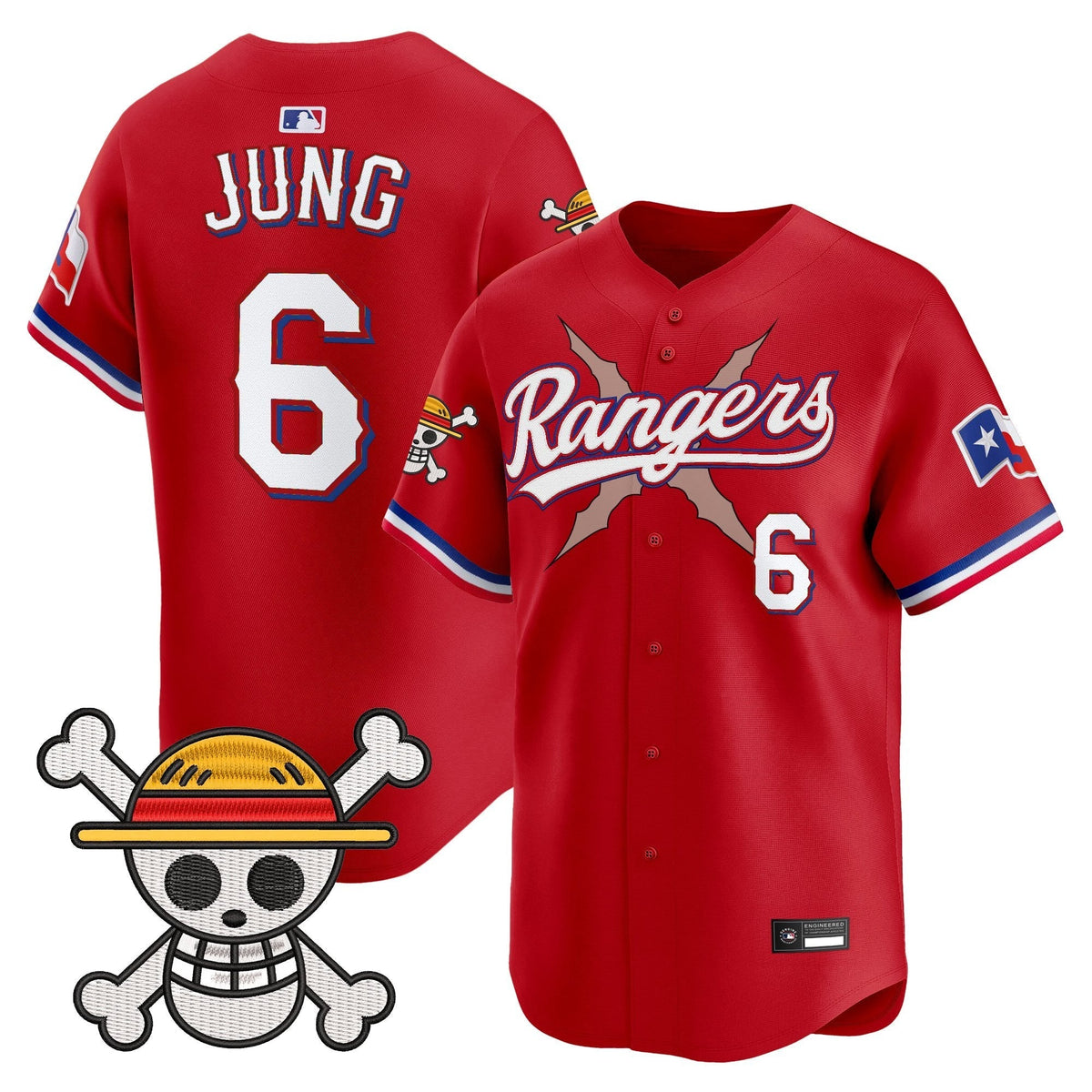 Texas Rangers x OP Vapor Premier Limited Jersey - Stitched