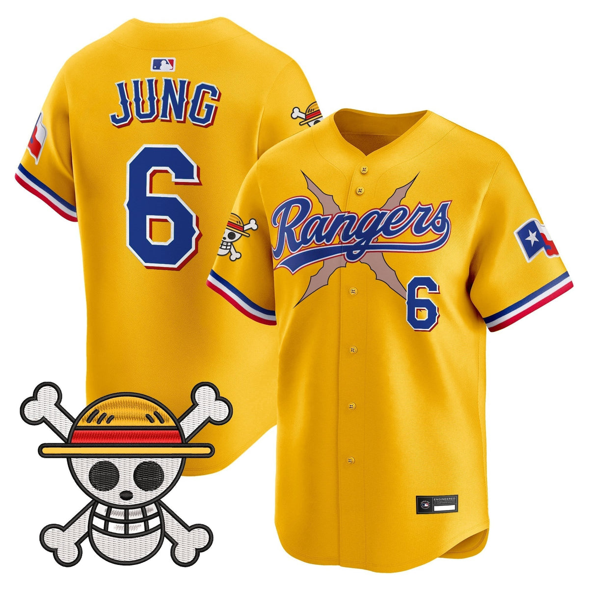 Texas Rangers x OP Vapor Premier Limited Jersey - Stitched