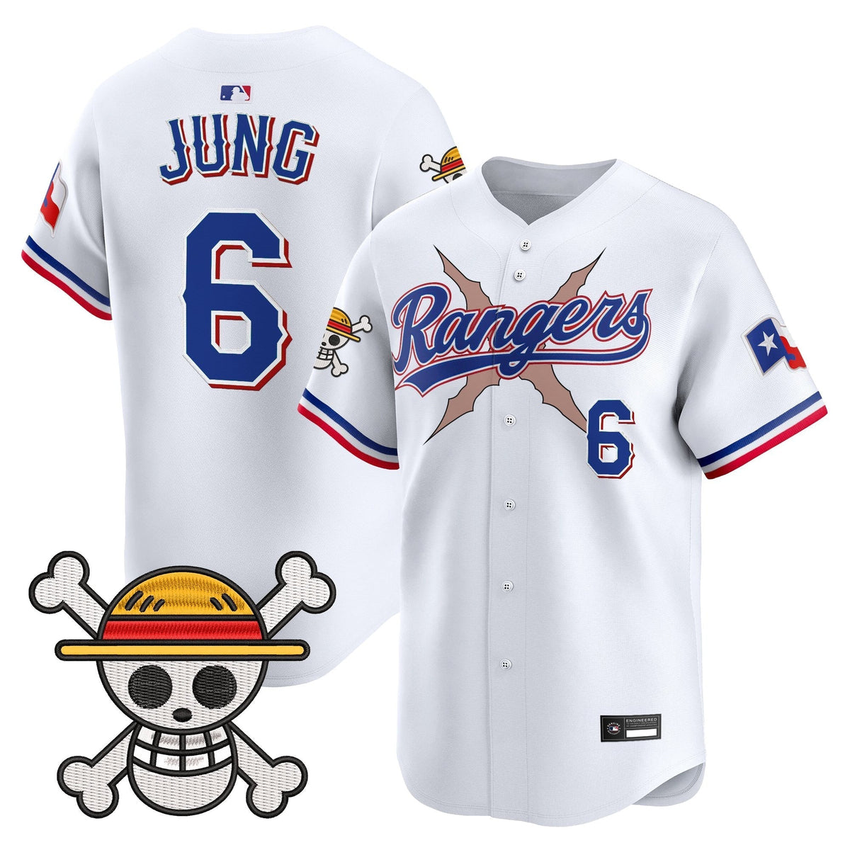 Texas Rangers x OP Vapor Premier Limited Jersey - Stitched