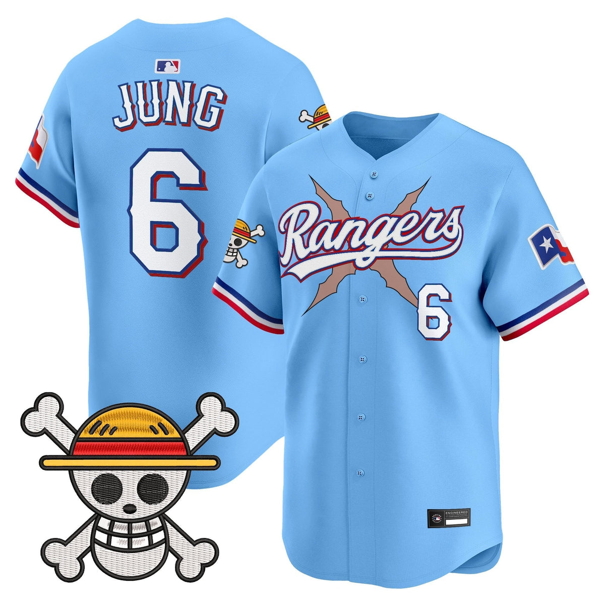 Texas Rangers x OP Vapor Premier Limited Jersey - Stitched