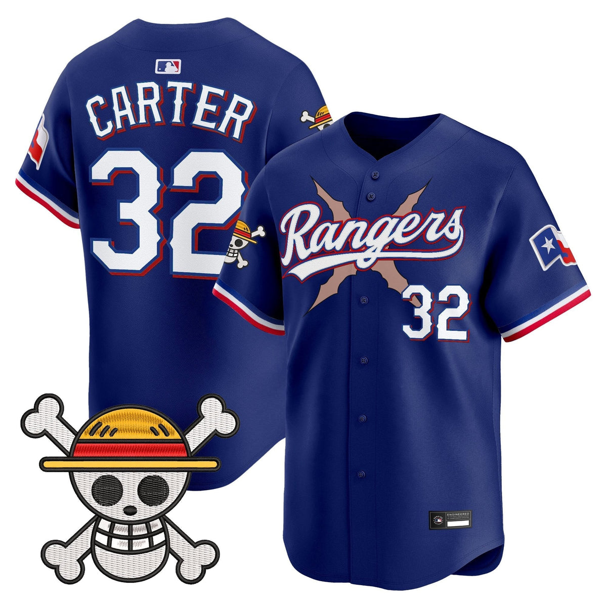 Texas Rangers x OP Vapor Premier Limited Jersey - Stitched