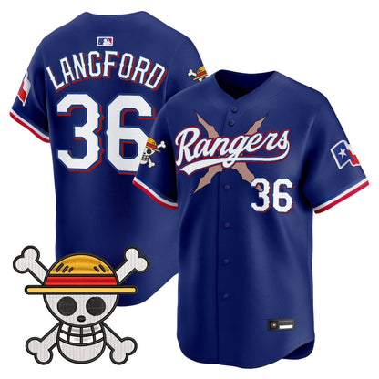 Texas Rangers x OP Vapor Premier Limited Jersey - Stitched