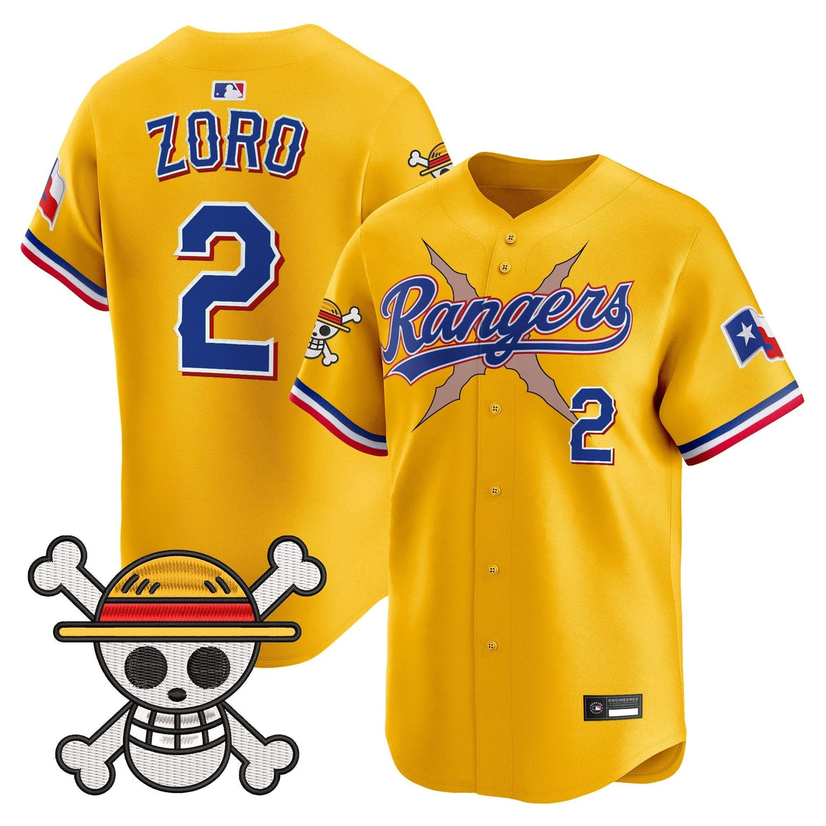 Texas Rangers x OP Vapor Premier Limited Jersey - Stitched