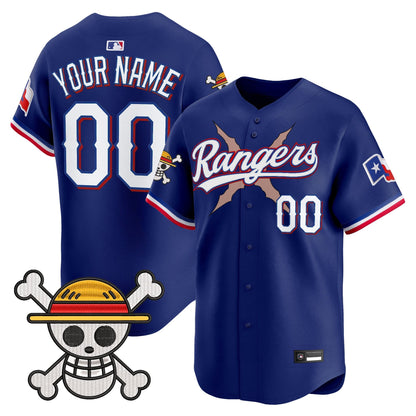 Texas Rangers x OP Vapor Premier Limited Custom Jersey - Stitched