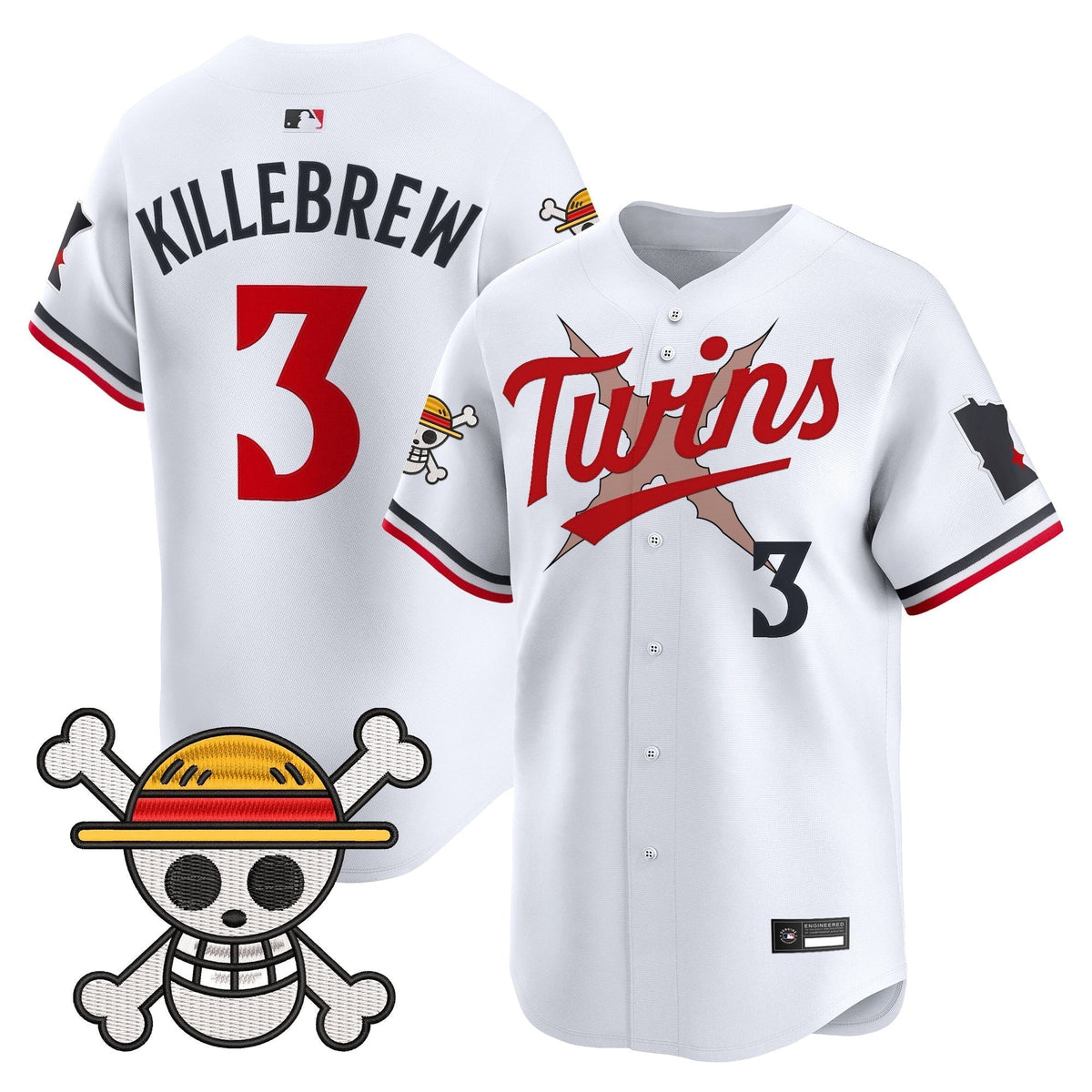 Minnesota Twins x One Piece Vapor Premier Limited Jersey - Stitched