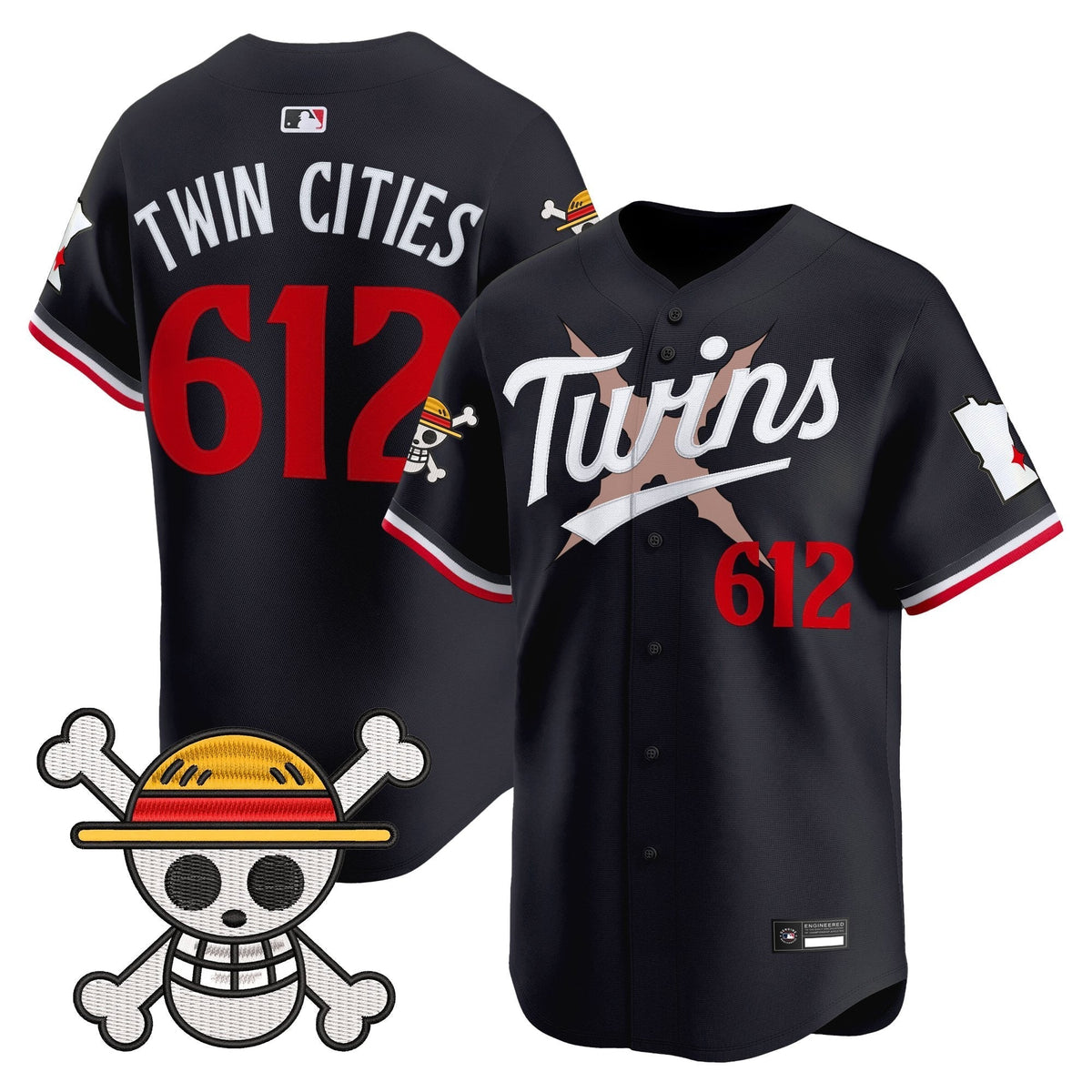 Minnesota Twins x One Piece Vapor Premier Limited Jersey - Stitched