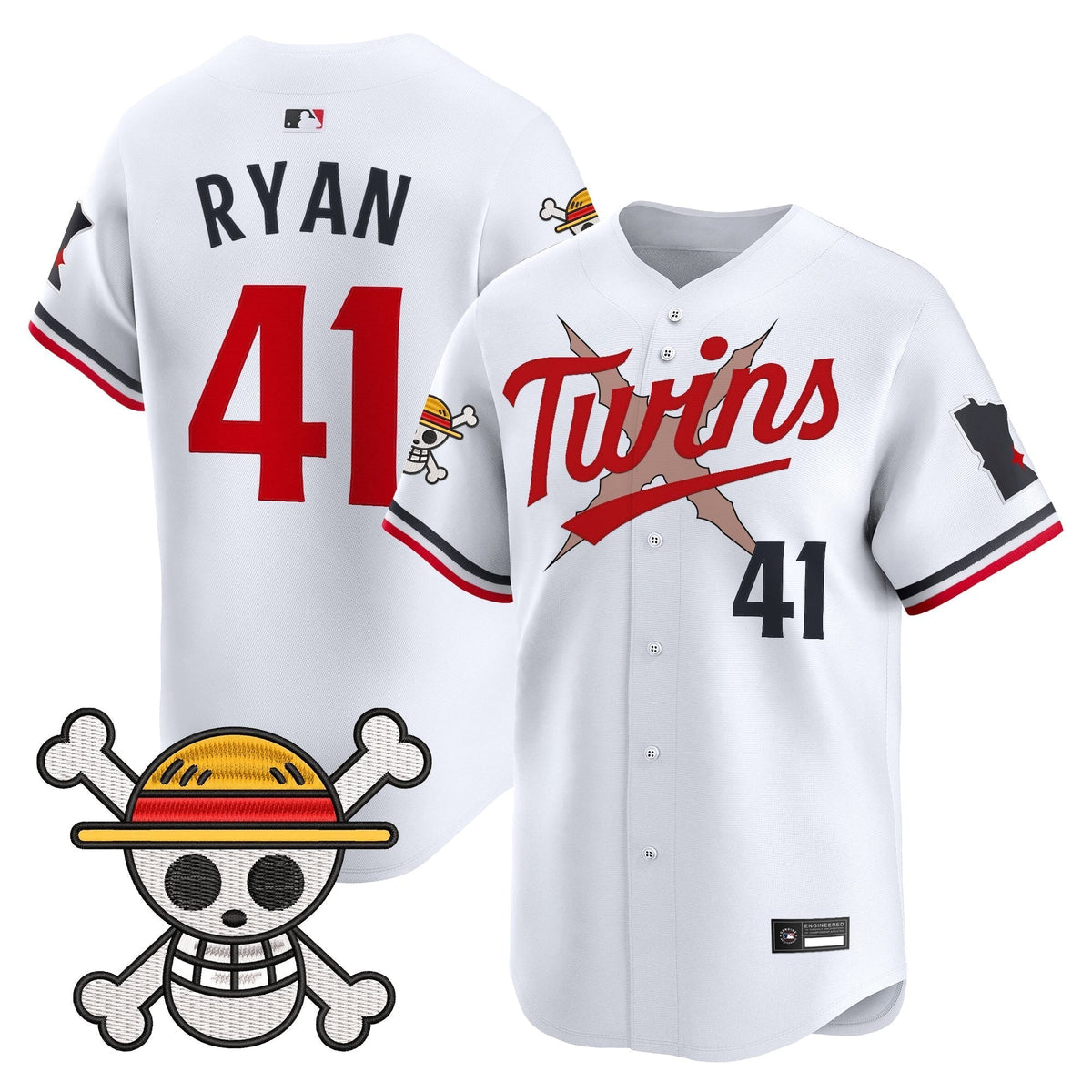 Minnesota Twins x One Piece Vapor Premier Limited Jersey - Stitched