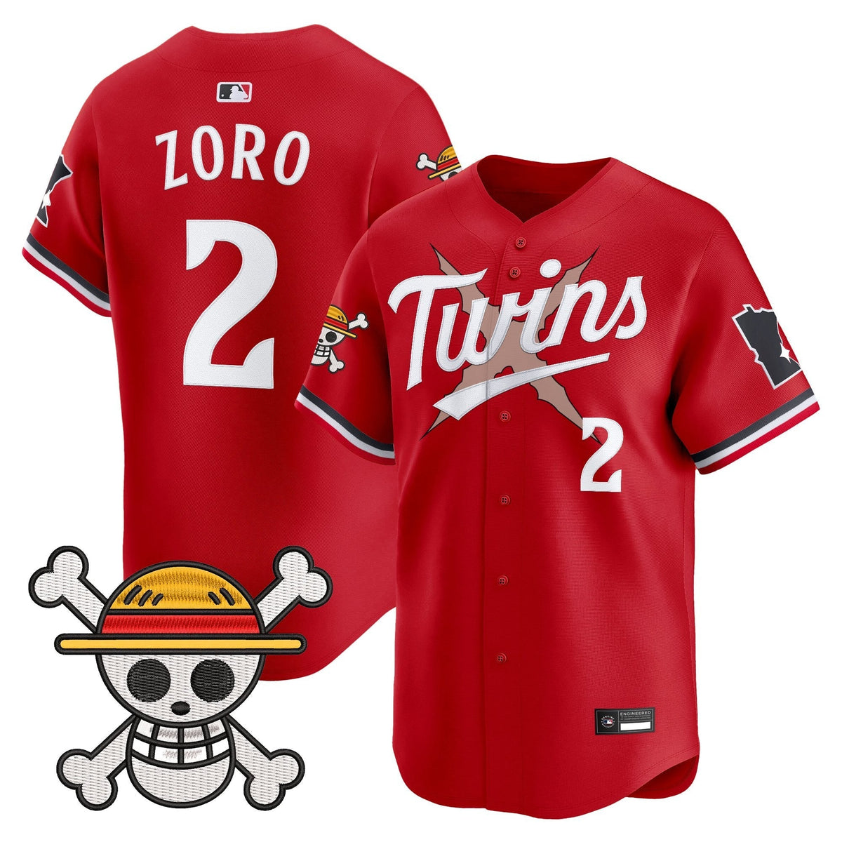 Minnesota Twins x One Piece Vapor Premier Limited Jersey - Stitched