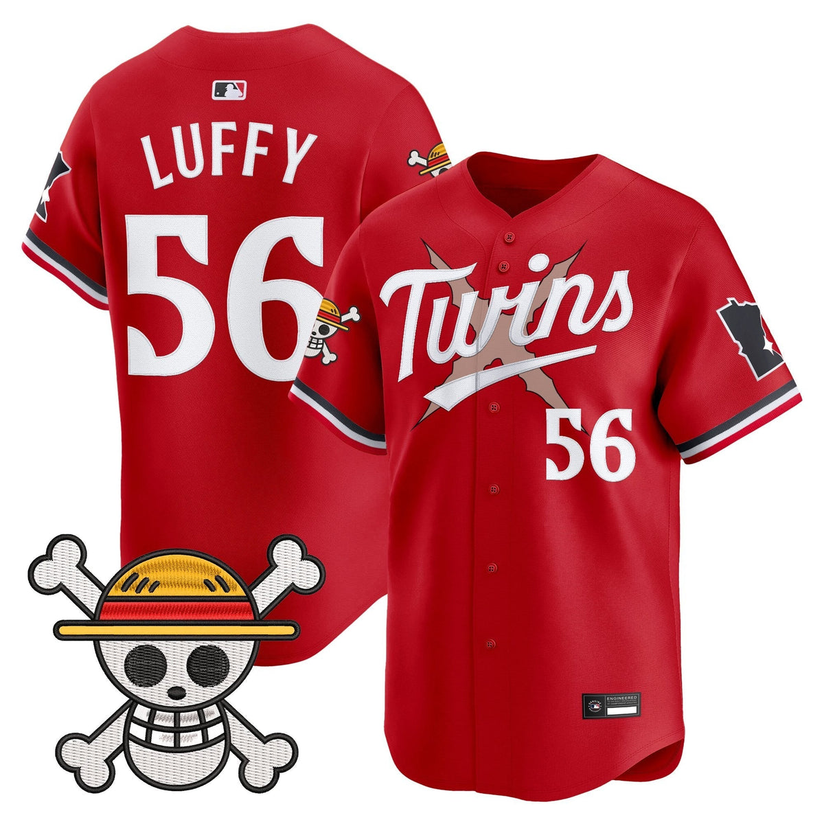 Minnesota Twins x One Piece Vapor Premier Limited Jersey - Stitched