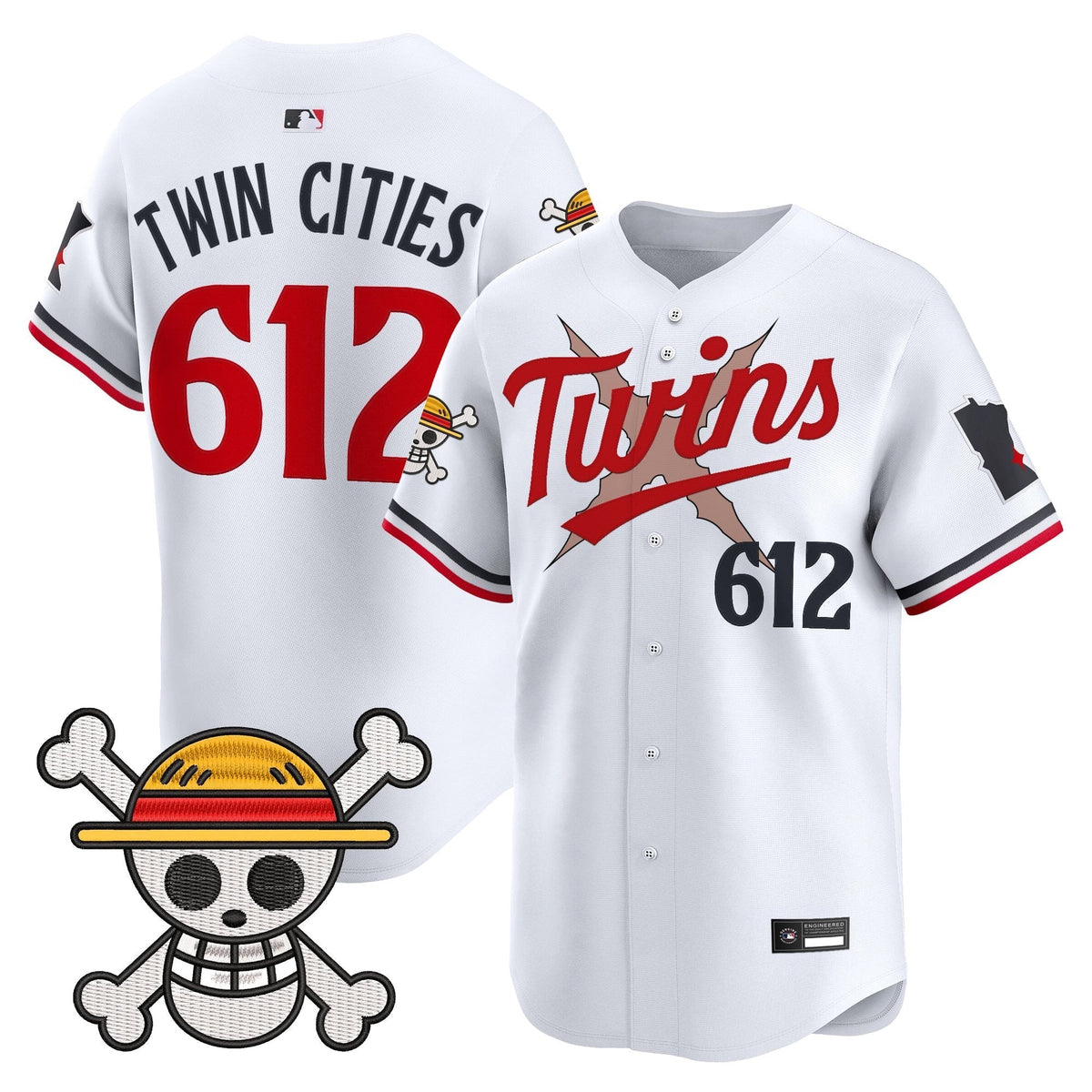 Minnesota Twins x One Piece Vapor Premier Limited Jersey - Stitched