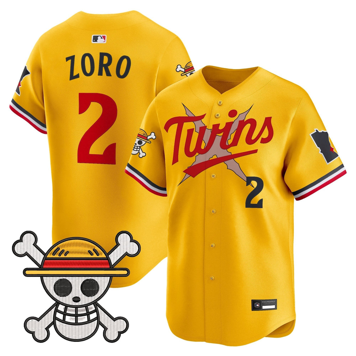 Minnesota Twins x One Piece Vapor Premier Limited Jersey - Stitched