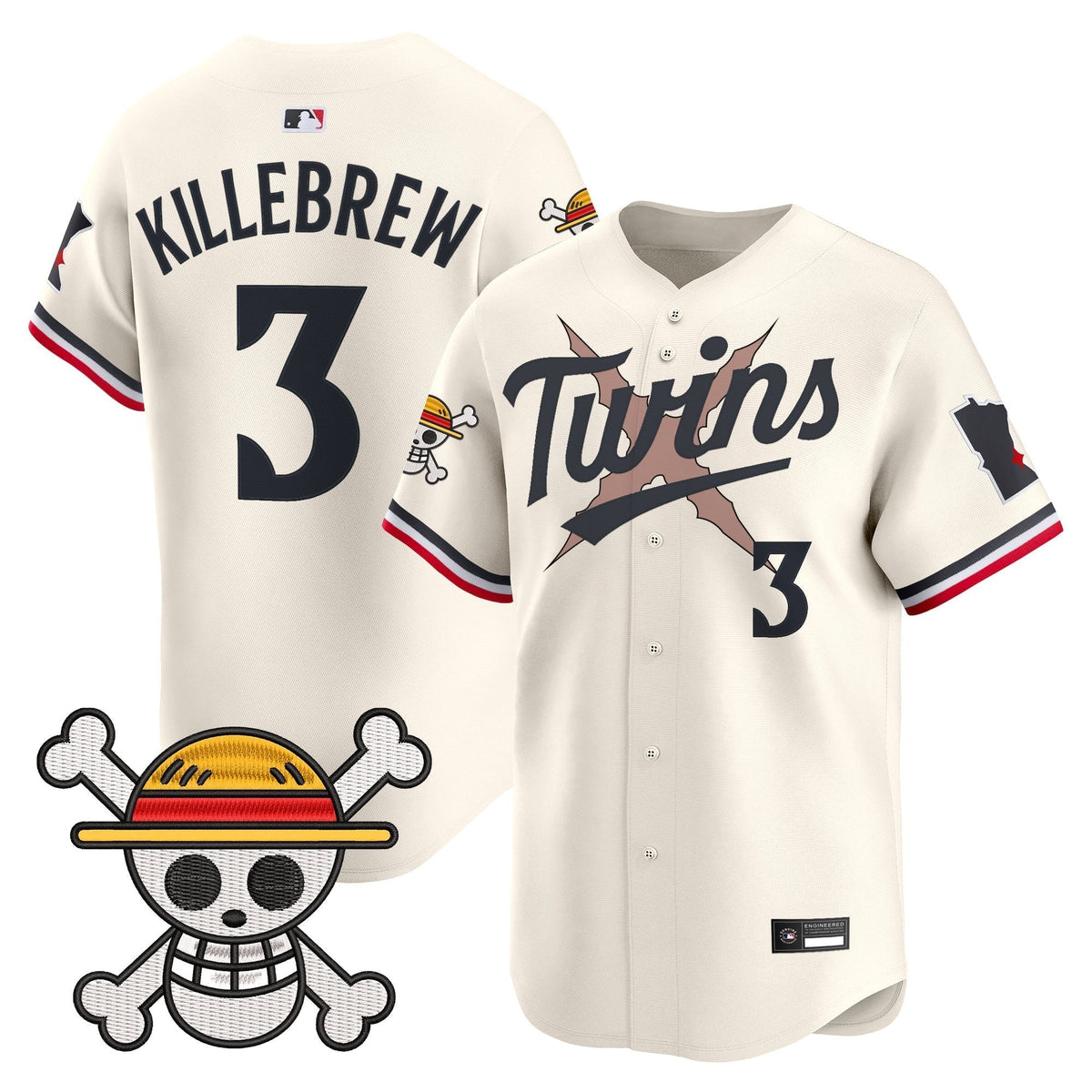 Minnesota Twins x One Piece Vapor Premier Limited Jersey - Stitched