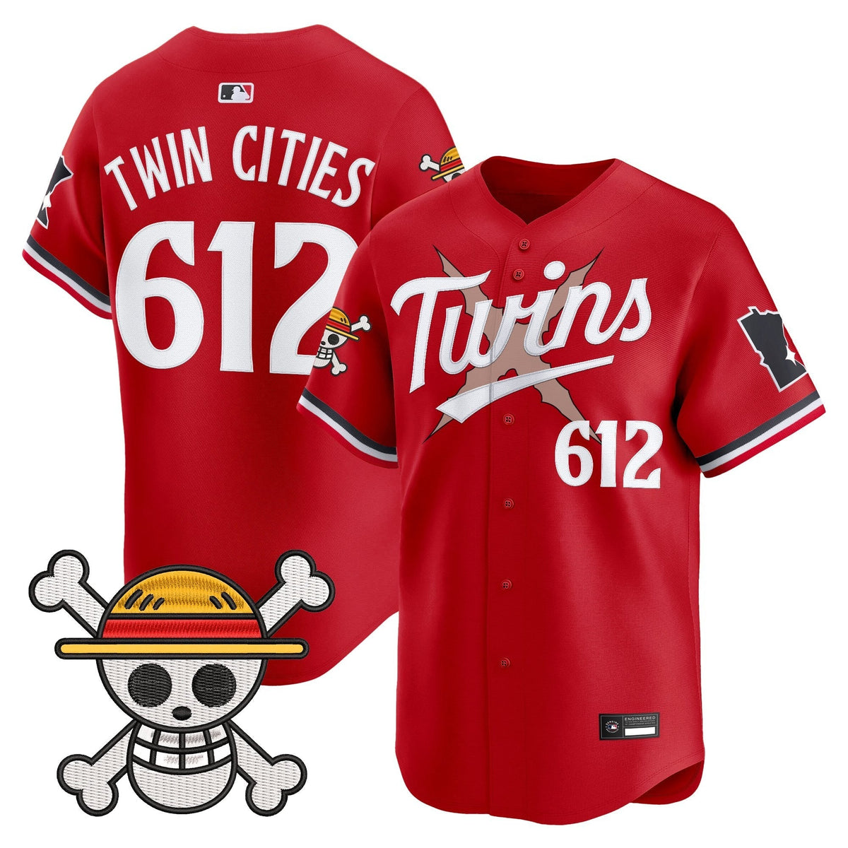 Minnesota Twins x One Piece Vapor Premier Limited Jersey - Stitched