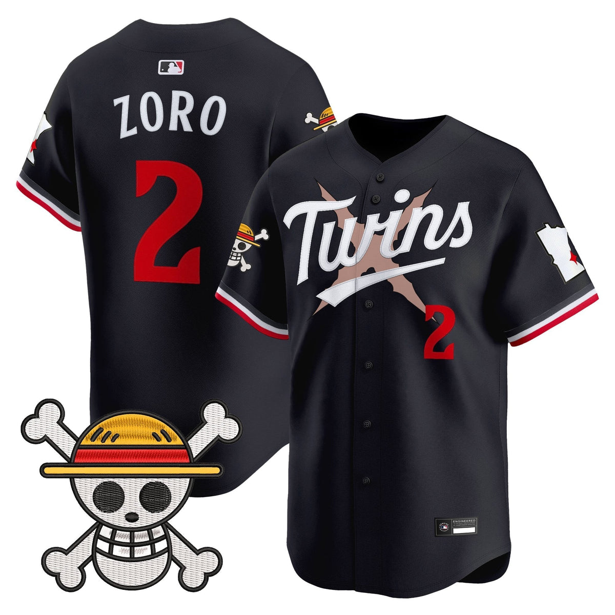 Minnesota Twins x One Piece Vapor Premier Limited Jersey - Stitched