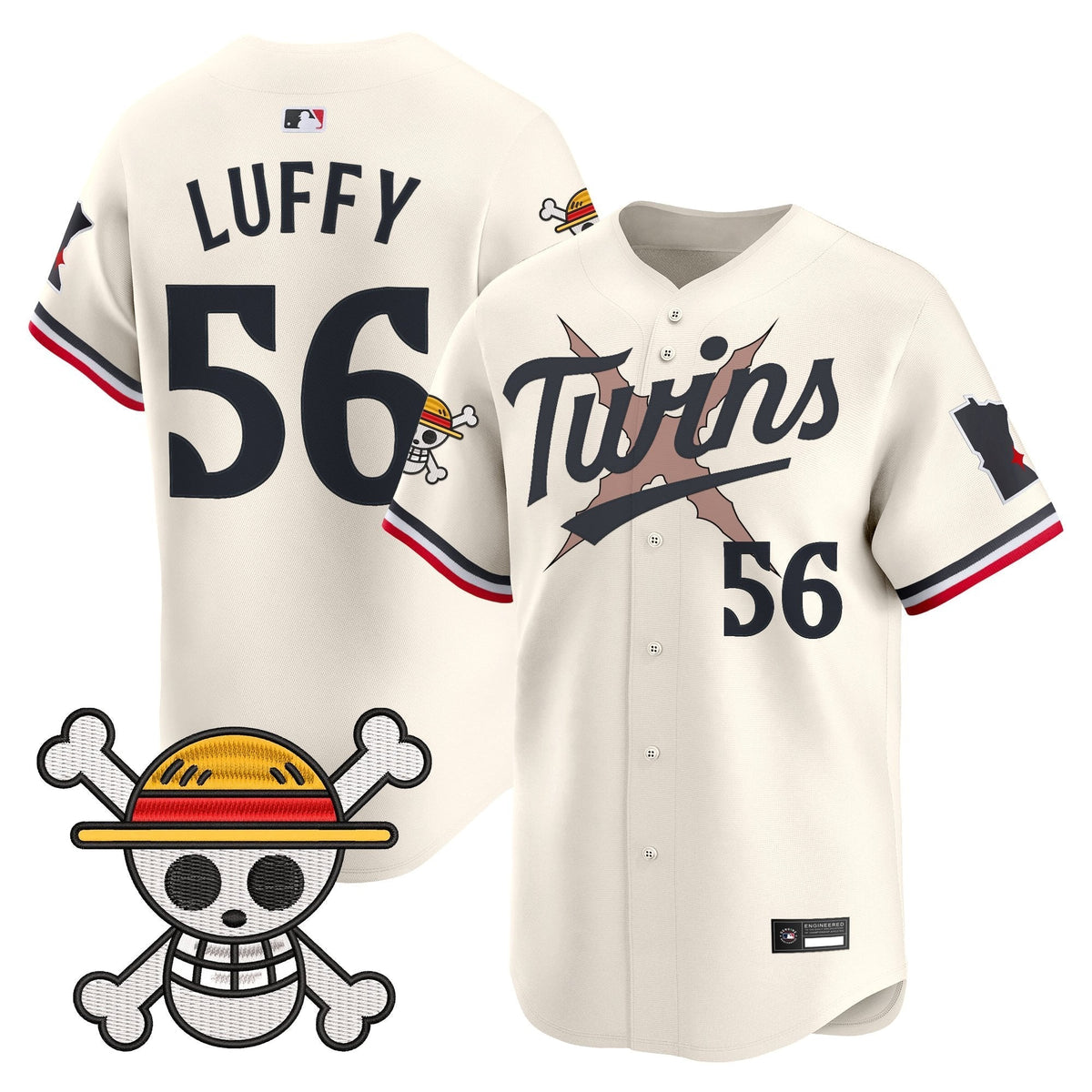 Minnesota Twins x One Piece Vapor Premier Limited Jersey - Stitched