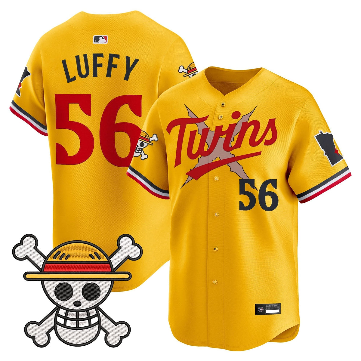 Minnesota Twins x One Piece Vapor Premier Limited Jersey - Stitched
