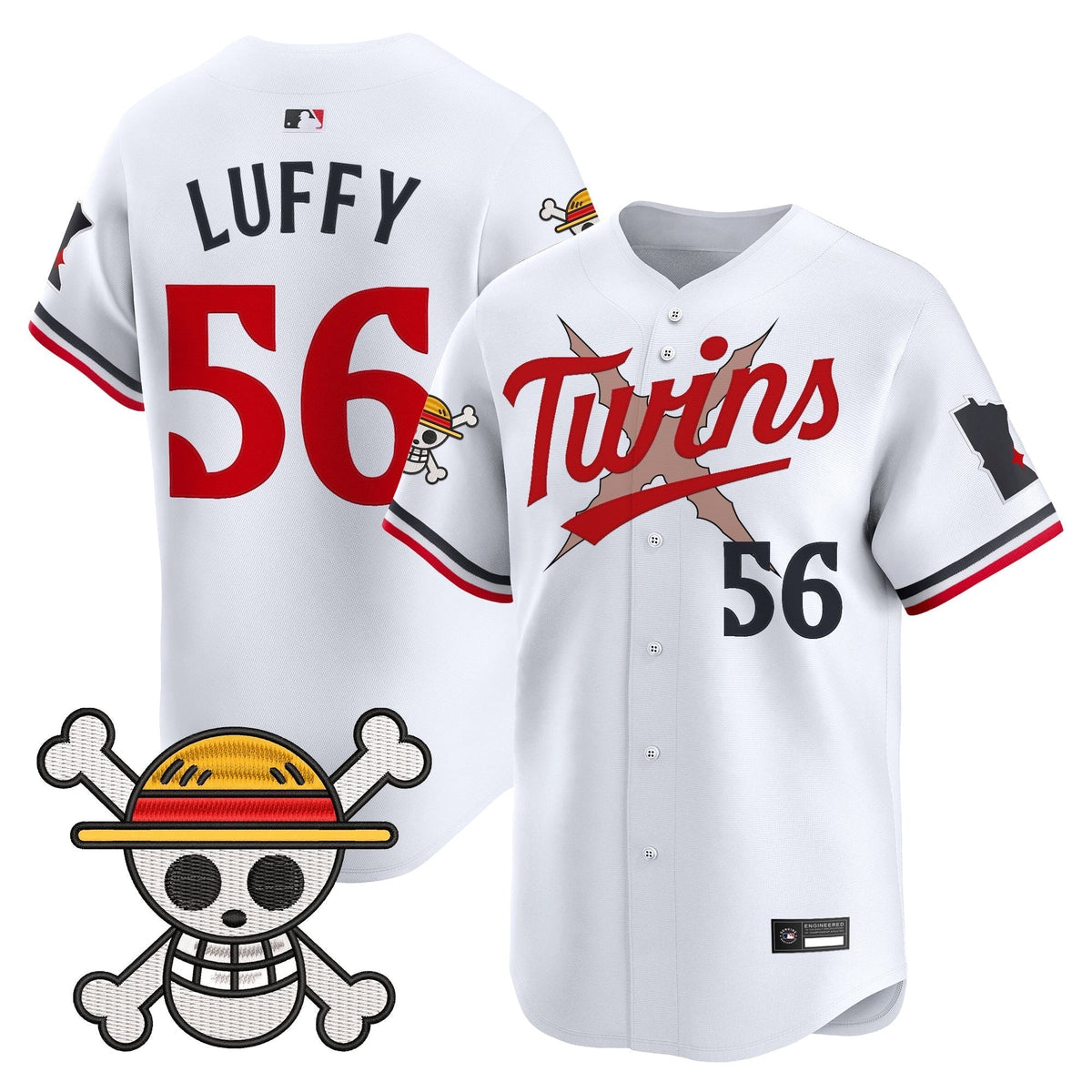 Minnesota Twins x One Piece Vapor Premier Limited Jersey - Stitched