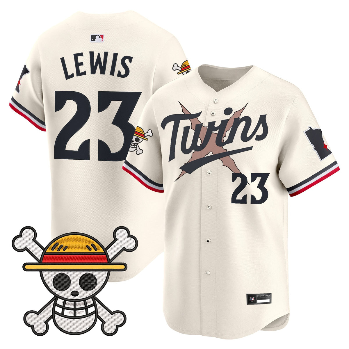 Minnesota Twins x One Piece Vapor Premier Limited Jersey - Stitched