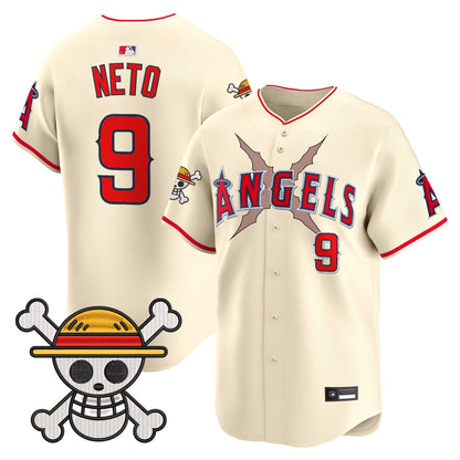 Men's Los Angeles Angels x OP Vapor Premier Limited Jersey - Stitched